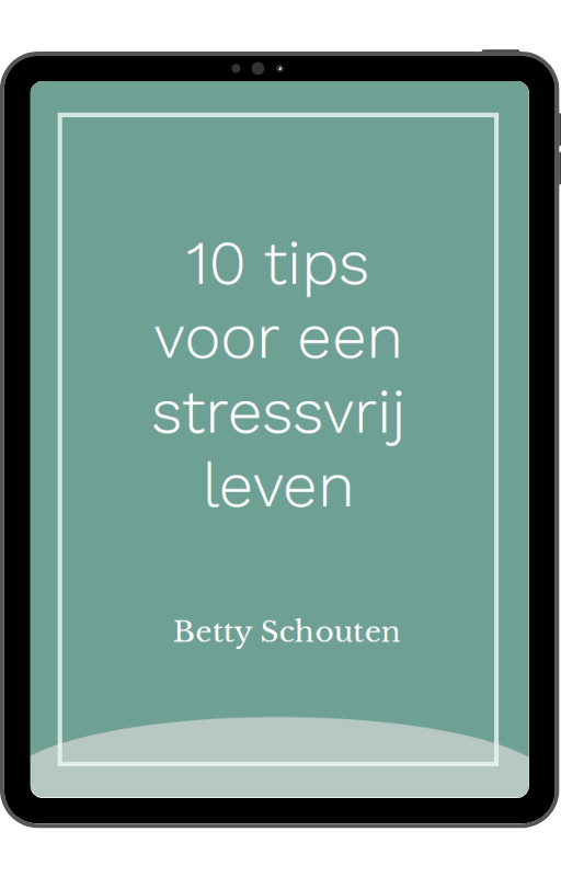 Gratis ebook 10 tips voor een stressvrij leven